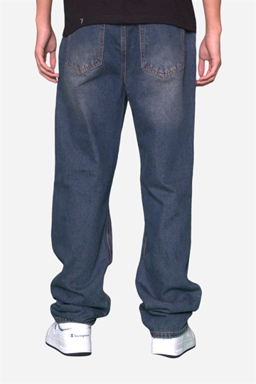 Fraizer - Junior - Baggy Jeans - Blue Dirty Wash